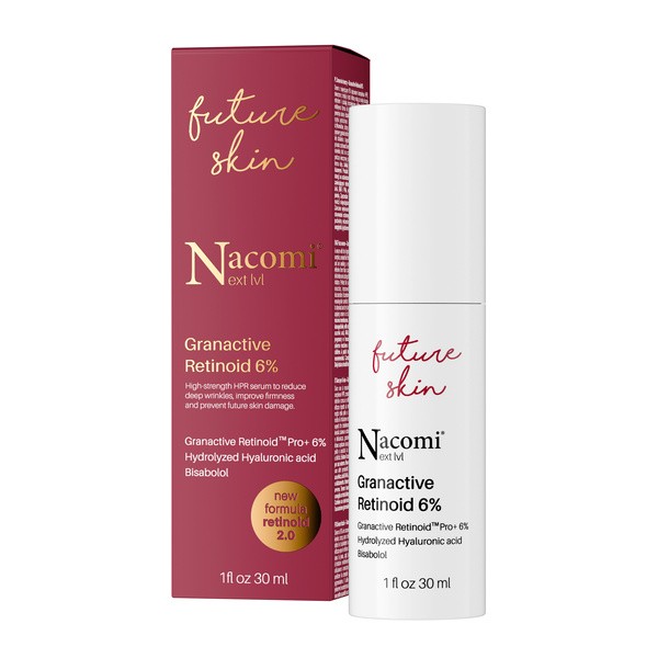 Nacomi Nacomi Next LVL Granactive Retinoid Pro+ 6%, serum do twarzy, 30 ml