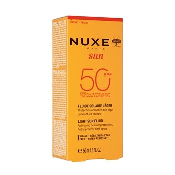 NUXE Sun, lekki krem z wysoką ochroną do skóry normalnej i mieszanej, SPF50, 50ml