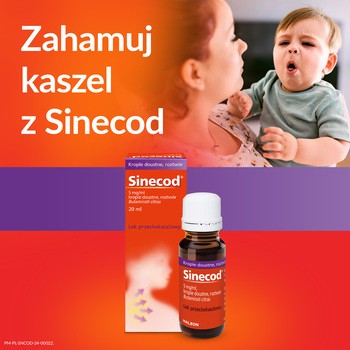 Sinecod, 5 mg/ml, krople doustne, 20 ml