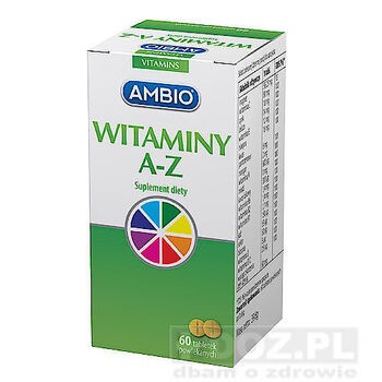 Ambio, witaminy A-Z, tabletki, 60 szt.
