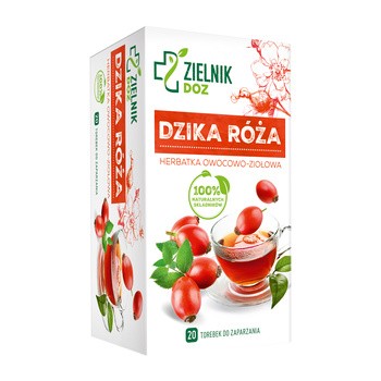 ZIELNIK DOZ Dzika Róża, herbatka owocowo-ziołowa, 2 g, 20 szt.