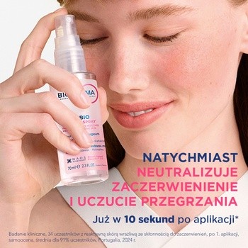 Bioderma Sensibio AR+ SOS, mgiełka łagodząca przeciw zaczerwienieniom, 70 ml