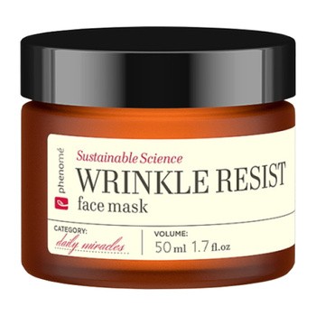 Phenome WRINKLE RESIST, odmładzająca maska do skóry dojrzałej, 50 ml