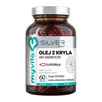 MyVita, Olej z kryla, kapsułki, 60 szt.