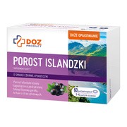 DOZ Product Porost islandzki, pastylki miękkie do ssania, 60 szt.        