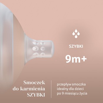 Canpol Lovi Mammafeel, smoczek dynamiczny do karmienia, 0 m+, 1 szt.
