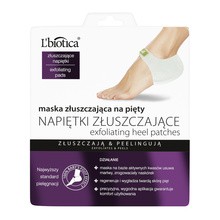 L`Biotica, złuszczająca maska na pięty w postaci nasączonych płatków, 1 para