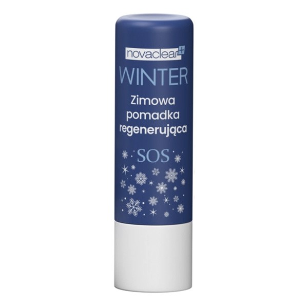 Novaclear Novaclear Winter, regenerująca pomadka zimowa, SOS, 4,9 g