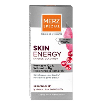 Merz Spezial Skin Energy kapsułki dla urody, kapsułki, 30 szt.
