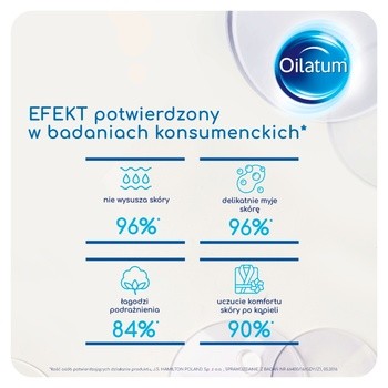 Oilatum Formuła Zaawansowana, delikatny żel do mycia od 1. dnia życia, 400 ml