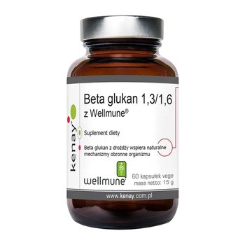 KENAY Beta glukan 1,3/1,6 z Wellmune, kapsułki, 60 szt.