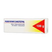 Puder płynny z anestezyną, zawiesina na skórę, 100 g (tuba) (Hasco)