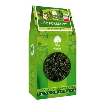 Dary Natury, herbatka ekologiczna, liść pokrzywy, 80 g