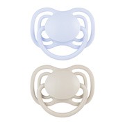 Canpol Babies, smoczek silikonowy DentalAir 0-6 m symetryczny, kremowy, 2 szt. https://azcdn.doz.pl/image/d/product/41d8ddd6-scale-180x180.png