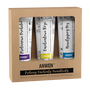 Zestaw odżywek do wysokiej porowatości Anwen, proteinowa orchidea + emolientowa róża + nawilżający bez, 3x100 ml