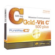 alt Olimp Gold-Vit C 500 plus Pure Way C, kapsułki, 30 szt.