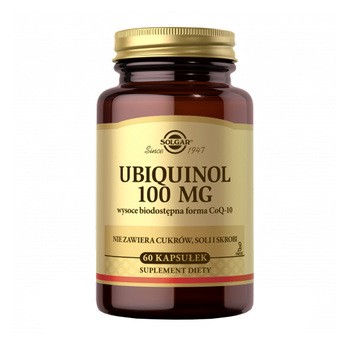 Solgar Ubiquinol, 100 mg, kapsułki, 60 szt.