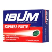 Ibum Express Forte, 400 mg, kapsułki miękkie, 36 szt.