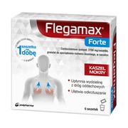 Flegamax Forte, 2700 mg/saszetkę, granulat do sporządzania roztworu doustnego, 6 saszetek
