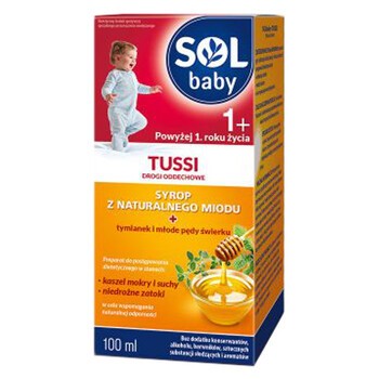 SOLbaby Tussi drogi oddechowe, syrop, 100 ml