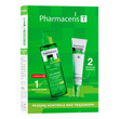 Zestaw Pharmaceris T, Puri-Sebogel, żel, 100 ml + Sebostatic Day, krem SPF 30, 40 ml