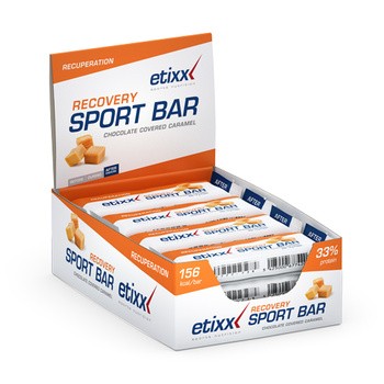 Etixx Recovery Sport Bar, baton karmelowy, 40 g, 12 szt.