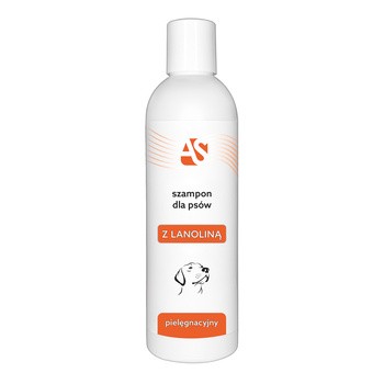AS Szampon pielęgnacyjny z lanoliną dla psów, 250 ml