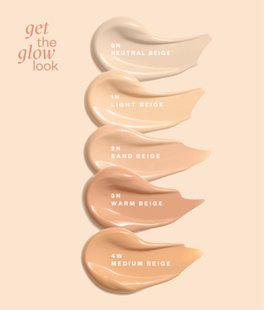 Paese Get The Glow Look, podkład rozświetlający, 0N Neutral Beige, 30 ml