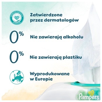 Pampers Harmonie Protect&Care, chusteczki, 3 x 44 szt.