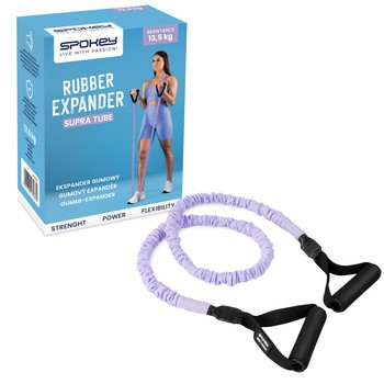 Spokey Supra Tube, ekspander gumowy, medium 13,5 kg, 1 szt.