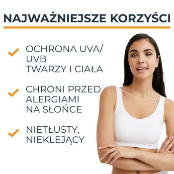 Eucerin Sun Allergy Protect, żel-krem, ochronny, do twarzy i ciała, 150 ml