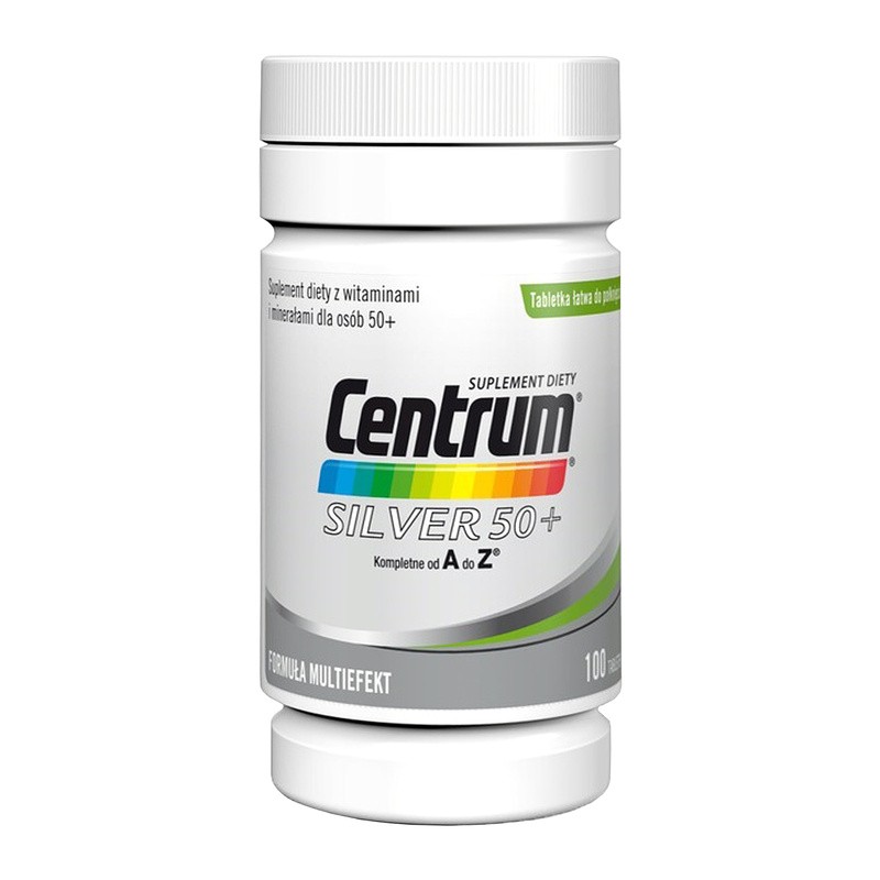 Centrum Silver 50 Witaminy I Minera y Tabletki 100 Szt Portal DOZ pl centrum-silver-50-witaminy-i-minera-y-tabletki-100-szt-portal-doz-pl