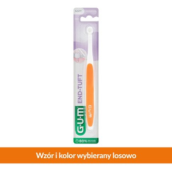 Gum End-Tuft, szczoteczka do zębów, kątówka, 1 szt.