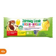 Zdrowy lizak MniamMniam z witaminami C i D, smak cytrynowy, lizaki, 40 szt. https://azcdn.doz.pl/image/d/product/c477ee58-scale-180x180.png