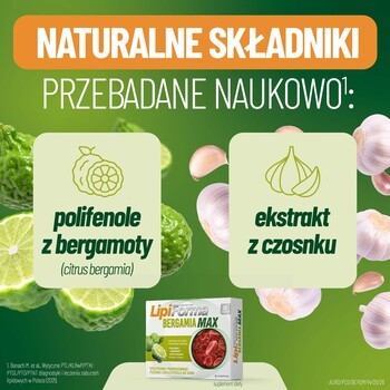LipiForma Bergamia Max, kapsułki twarde, 30 szt.