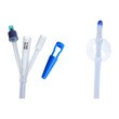 Zarys, urologiczny cewnik Foley'a, trójdrożny z plastikową zastawką i znacznikiem kontrastu, CH 22/30 ml, 1 szt.