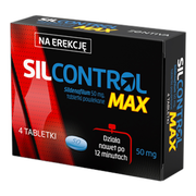 Silcontrol MAX, 50 mg, tabletki powlekane, 4 szt.