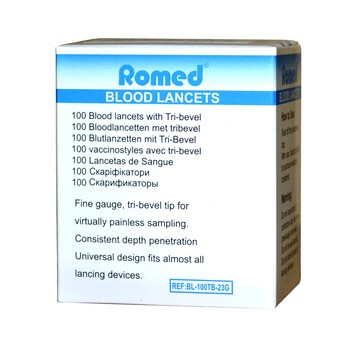Lancety do nakłuwacza, Romed, 100 szt