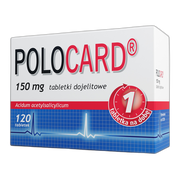 Polocard, 150 mg, tabletki dojelitowe, 120 szt.