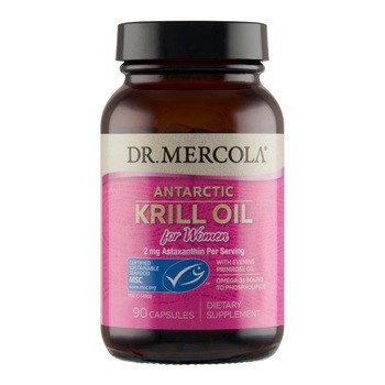 Dr.Mercola Olej z kryla dla kobiet, kapsułki, 90 szt.