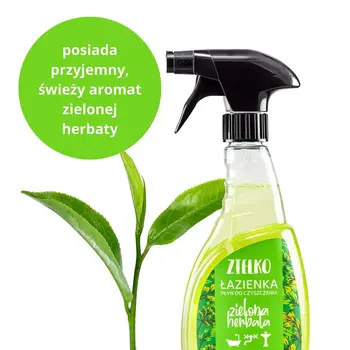 Zielko, Płyn do łazienki, zielona herbata, 500 ml