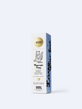 Yope Foot, naturalny naprawczy krem chłodzący do nóg i stóp, Wypoczęte stopy, 75 ml