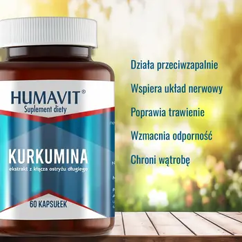 Humavit Kurkumina, kapsułki, 60 szt.