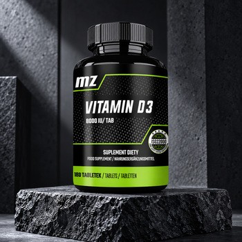 MZ Vitamin D3, tabletki,  180 szt.