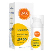 Dax Sun, ochronny krem rozświetlający z witaminą C SPF50+, 30 ml https://azcdn.doz.pl/image/d/product/dbe24bf3-scale-180x180.png