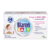 Biaron Baby 24 m+, krople wyciskane z kapsułki (twist-off), 30 szt.