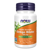 Now Foods Ginkgo Biloba Double Strength 120 mg, kapsułki, 50 szt. https://azcdn.doz.pl/image/d/product/6ecb997b-scale-180x180.png