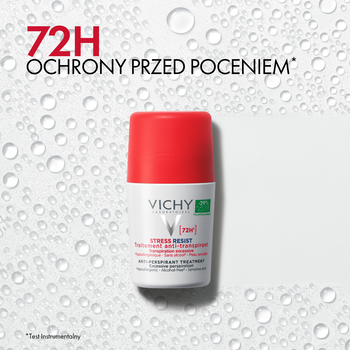 Vichy Stress Resist, antyperspirant 72h, intensywna kuracja przeciw poceniu się, 50 ml