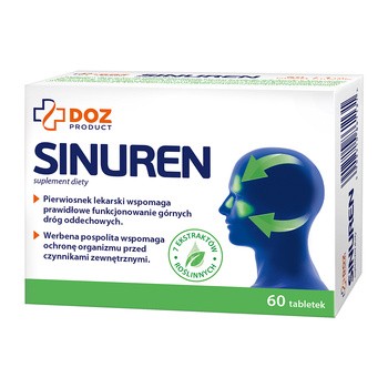DOZ Product Sinuren, tabletki powlekane, 60 szt.
