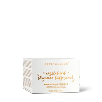 Crystallove, peeling do ciała z kryształem górskim, 200 g